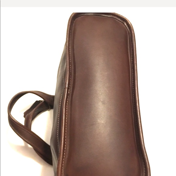 Coach vintage Bleecker brown tote 👜 zipper NWOT - Picture 3 of 7